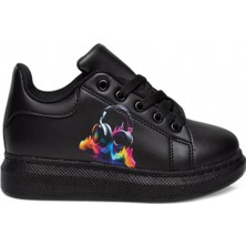 Celira Mdl Siyah Günlük Kız Çocuk Sneaker Spor Ayakkabı