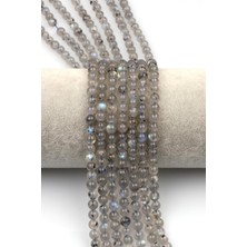 Alibaba Doğaltaş Labradorit Doğaltaş Dizi 5 mm Küre Kesim