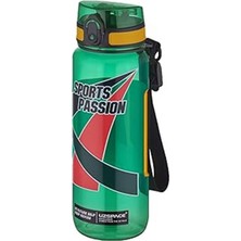 Uzspace Sports Passion 800 ml Tritan Su Matarası Kaydırmaz Tutma Özelliği