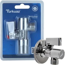 Turkuaz Seramik Turkuaz 3/8 Filtreli Ara Musluk Pirinç