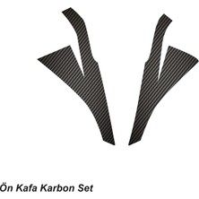 CFMOTO 250SR ÖN KAFA KARBON STICKER