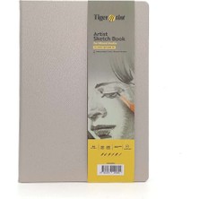 Tigertint Sert Kapak Eskiz Defteri 140 G A4 80 Yaprak Bej 100140530