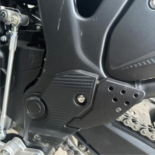 Jawa Rvm TEKKEN500 2024 Yan Ayak Basamak Karbon Kaplama Sticker Etiket Modeli