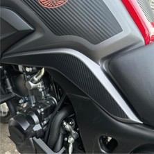 Jawa Rvm TEKKEN500 2024 Orta Şase Karbon Kaplama Sticker Etiket Modeli