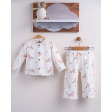 Müslin Bebek Pijama %100 Pamuk Oeko Tex Sertifikalı Terletmez Tahriş Etmez