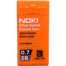 Noki Lisanslı 2b Ultra Esnek Kalem Ucu 0.7 mm 120'LI - 1 Adet