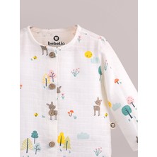 Müslin Bebek Pijama %100 Pamuk Oeko Tex Sertifikalı Terletmez Tahriş Etmez
