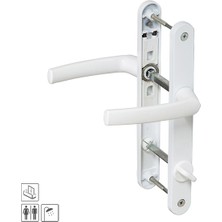 Nokta Windoform Kapı Kolu Beyaz Wc