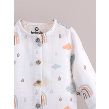 Müslin Bebek Pijama %100 Pamuk Oeko Tex Sertifikalı Terletmez Tahriş Etmez