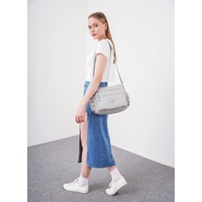 Beverly Hills Polo Club Gri Kadın Çapraz Çanta 05BHPC6003-KP gr