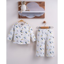 Müslin Bebek Pijama %100 Pamuk Oeko Tex Sertifikalı Terletmez Tahriş Etmez