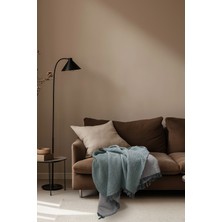 Cocoon %100 Pamuk 4 Kat Müslin Koltuk Şalı Koyu Yeşil / Koyu Gri 130x170