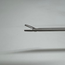 PraticMed Laparoskopik Düz Needle Holder - Plastik Saplı - Praticmed