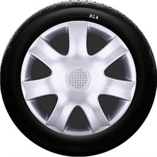 Sjs Sks Honda Jant Kapağı 14 Inc Kırılmaz 1 Takım 4 Adet NO:223