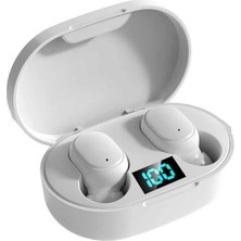 MerciTech Çift Mikrofonlu Kablosuz Bluetooth Kulaklık E6S Kulakiçi Yeni Nesil Dots Extra Bass