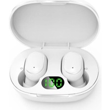 MerciTech Çift Mikrofonlu Kablosuz Bluetooth Kulaklık E6S Kulakiçi Yeni Nesil Dots Extra Bass