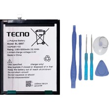 Tkgz Tecno Pova 3 Batarya Pil Sıfır  + TAMİR SETİ