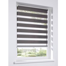 Antrasit Bambu Zebra Stor Güneşlik Perde