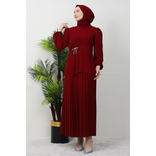 Giza Store Fiyonk Taşlı Takım Siyah