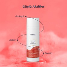 Zaroza Saç Dökülmesine Karşı Procapil & Biotin & Kafein Şampuan 200 ml