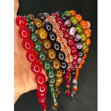 Anemore Collection EFE BOY ŞAK ŞAK MASKOT AKRİLİK TESBİH 4 ADET KARIŞIK RENK T-772-1