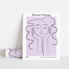 Posterist Dekoratif Çerçevesiz Poster Persian Woman Soyut Çerçevesiz Tablo