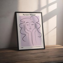 Posterist Dekoratif Çerçevesiz Poster Persian Woman Soyut Çerçevesiz Tablo