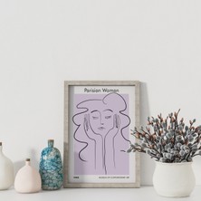 Posterist Dekoratif Çerçevesiz Poster Persian Woman Soyut Çerçevesiz Tablo