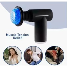 Enshall Profesyonel LCD Ekran Sıcak Soğuk Sporcu Fitness Vücut Kas Doku Titreşimli Masaj Aleti Tabancası