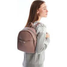 LC Waikiki Accessorıes Pembe Deri Görünümlü Kadın Sırt Çantası