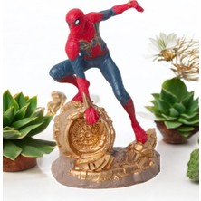 Elifeshop Spiderman Örümcek Adam Koleksiyon Karakter Figür Biblo Doğum Günü Ev Ofis Yeni Yıl Hediyesi 18  cm .