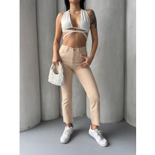 Boyfit Jean Kot Pantalon