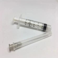 Berika 2 cc Dental gri Luerlock 40 mm Uç 20 Adet