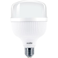 Ecolite 18W (125W) Jumbo LED Ampul 6500K Beyaz Işık E27 Duylu 2000 Lümen