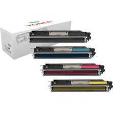 Oldem Plus Hp 126A-CE913A/ Hp Muadil Toner 1 Set 4 Renk