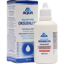 AQUA Oksijenli Su 100 ml Antiseptik Çözeltisi ile Konforlu Kullanım Sağlar