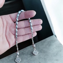 Mga Doğaltaş Zaza Tesbih Arpa Hematit Taşı Doğal Taş Sallamalık Tesbih Doğal Taş Tesbih