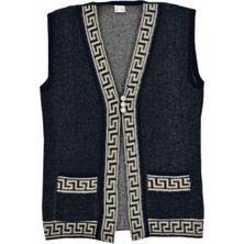 Kadın Anne Cepli Triko Yelek BGL-ST04134