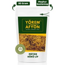 Gülçehre Yörem Afyon Meşhur Gaziantep Yerli Mahsul Meyan Kökü Lif Saçak, Tatlı Kök Lif | 80GR.