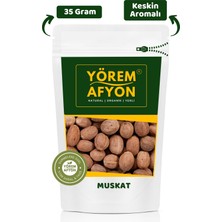 Gülçehre Keskin Aromalı Iri Tane Gurme Mutfakların Vazgeçilmezi Muskat, Hint Cevizi, Myristica  | 35GR.