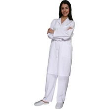 Saygınlar Önlük  Doktor Apaj Yaka Kuplu