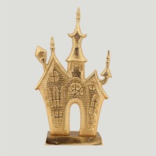 Vitale Gold Metal Şato Dekor 13*30*55 cm