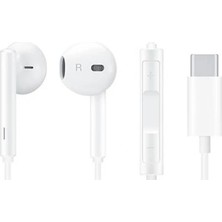 Huawei Earpods Usb-C Kablolu Kulak Içi Kulaklık Apple iPhone 15- 15 Pro - 15 Pro Max -16-16 Pro - 16 Pro Uyumlu