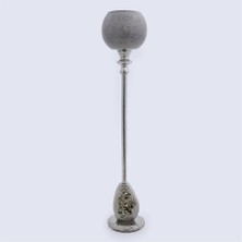 Vitale Tarnıshed Can Metal Şamdan 12.7*12.7  cm
