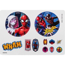 Marvel Spıderman  Kablolu Kulaklık Çocuk Kulaklığı Lisanslı Hediye Stıckerlı MV-6513-SM3