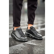 Tarzbu Erkek Sneaker Erkek Ayakkabı Sıyah TARZ295SOL