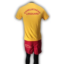 Online Can Kurtaran Lifeguard Cankurtaran Hızlı Kuruyan Dry Tişört -Tssf  / L Beden