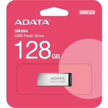 Adata UR350-128G 128GB USB3.2 Gen1 Metal Flash Bellek