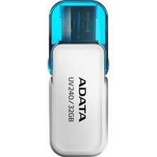 Adata AUV240-32G 32GB USB2.0 Beyaz Flash Bellek