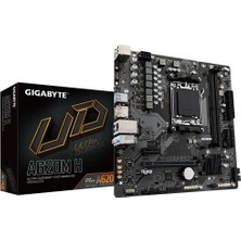 Gigabyte A620M H AMD A620 Soket AM5 DDR5 6400(OC)MHz mATX Gaming (Oyuncu) Anakart